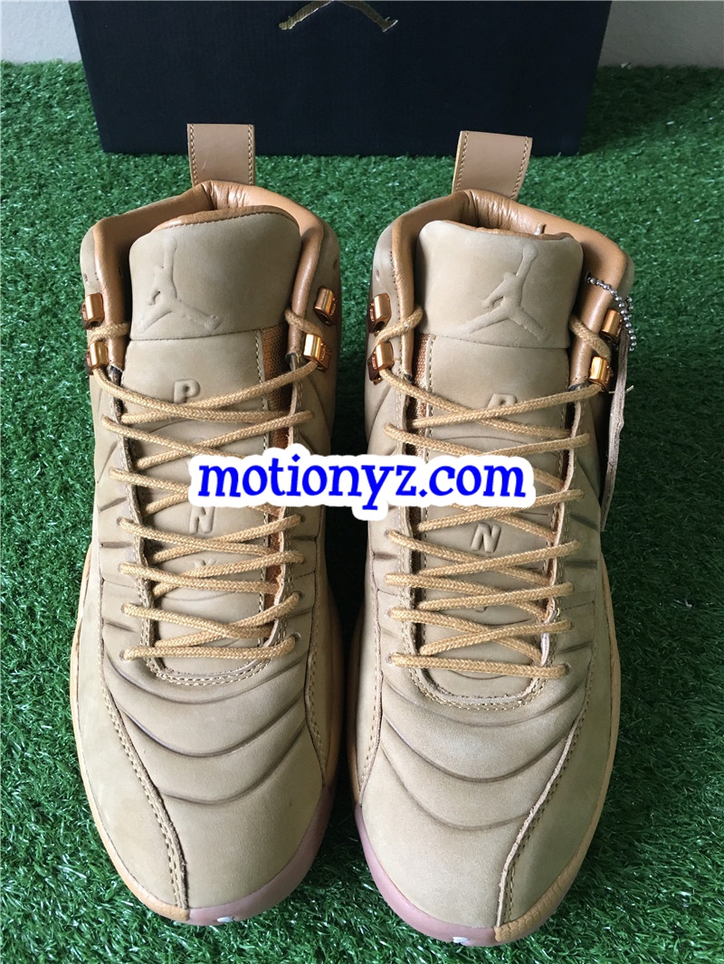 PSNY x Air Jordan 12 Retro Wheat Yellow